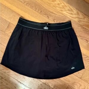 Alo match point tennis skirt.
